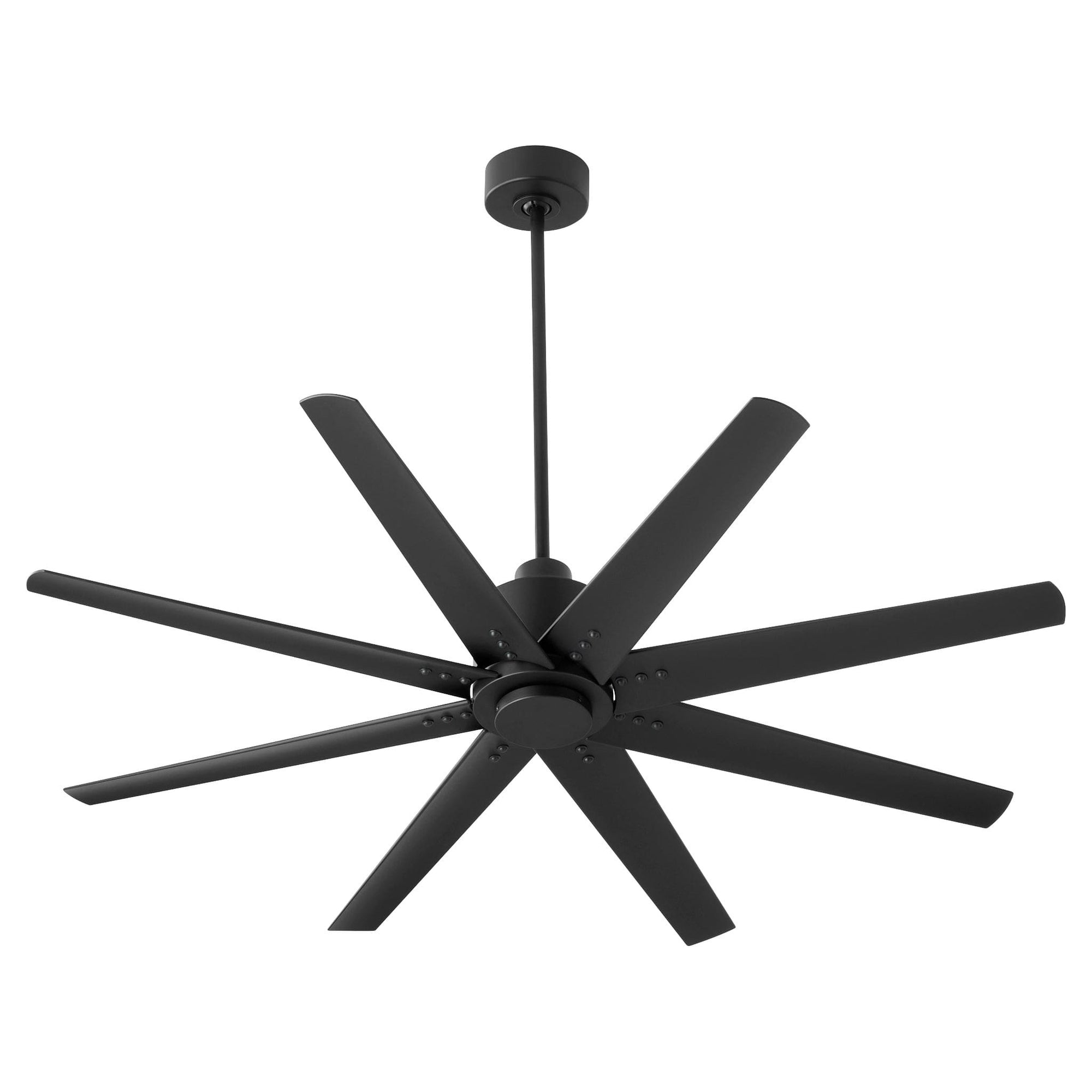 ABANICO DE TECHO ACABADO NEGRO PARA INTERIOR HUMEDO