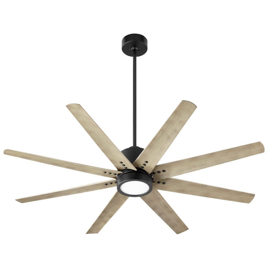 ABANICO DE TECHO NEGRO PARA INTERIOR HUMEDO