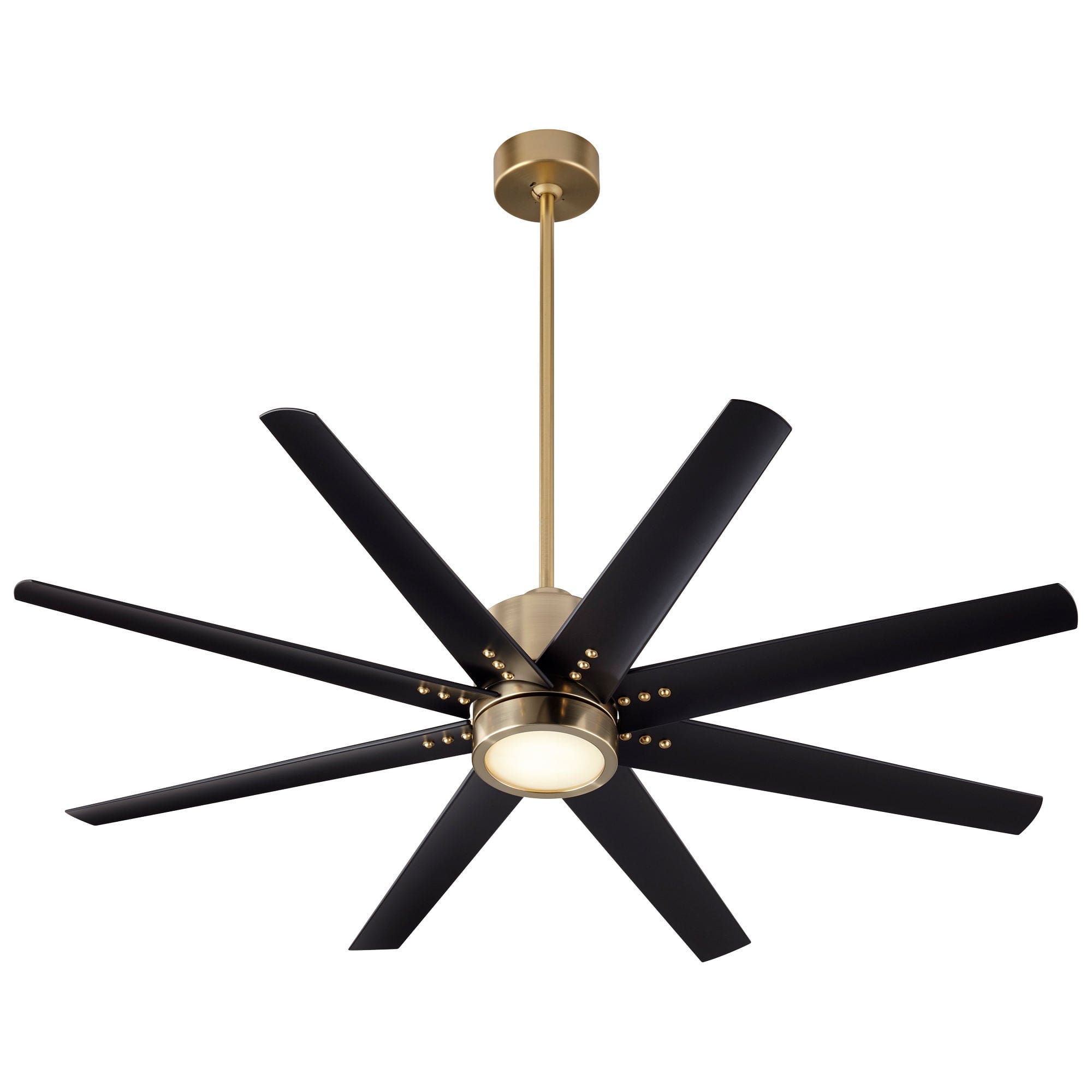 ABANICO DE TECHO NEGRO PARA INTERIOR HUMEDO