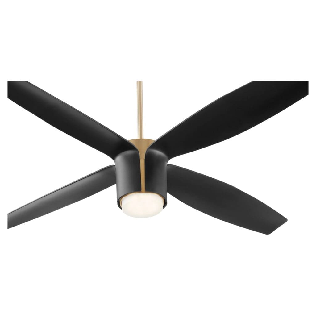 ABANICO DE TECHO NEGRO PARA INTERIOR HUMEDO