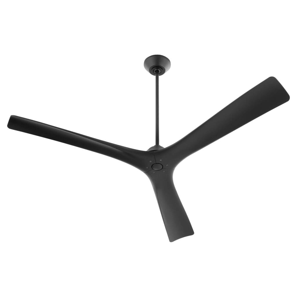 ABANICO DE TECHO NEGRO PARA INTERIOR HUMEDO