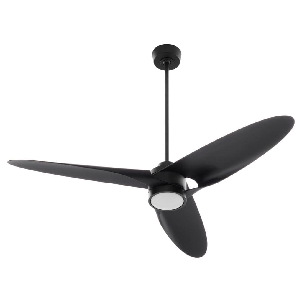 ABANICO DE TECHO NEGRO PARA INTERIOR HUMEDO