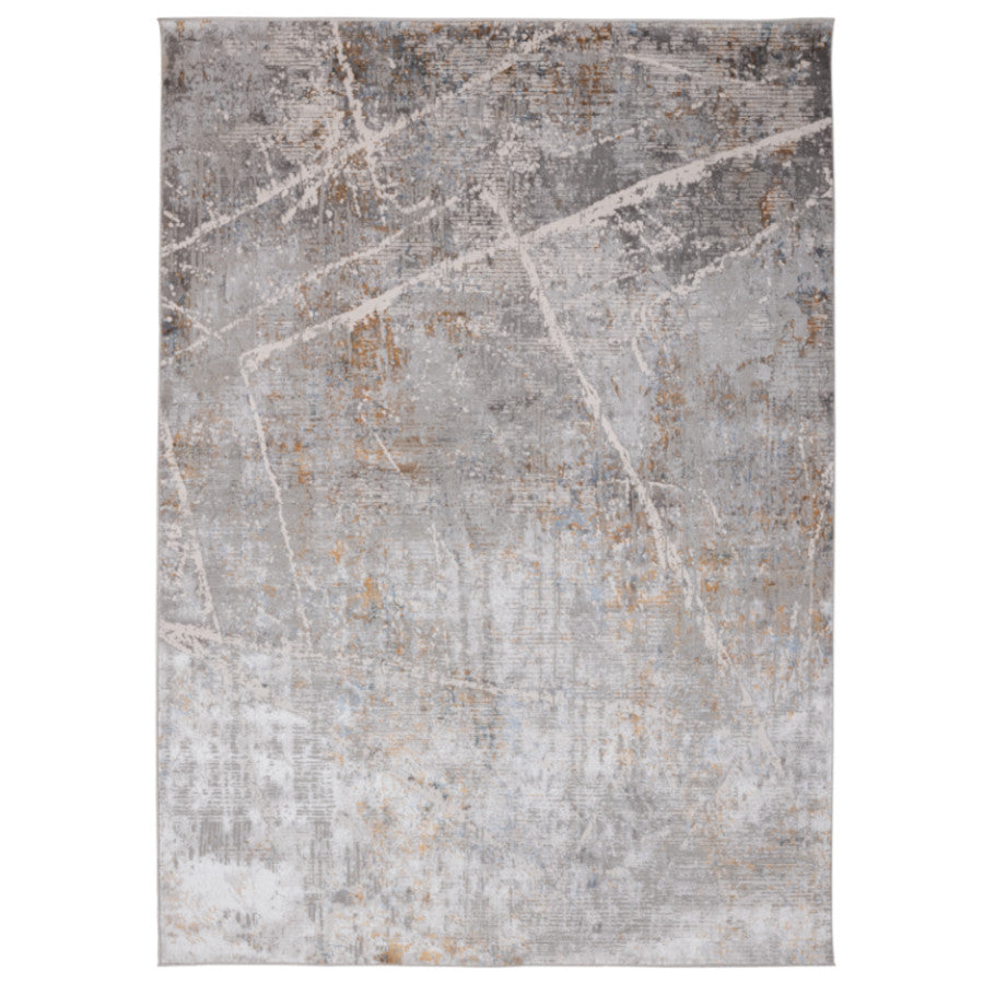 TAPETE ADARA GRIS ORO