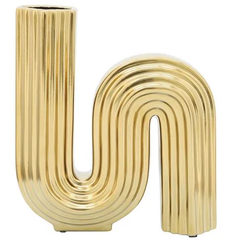 FLORERO LOOPY ORO