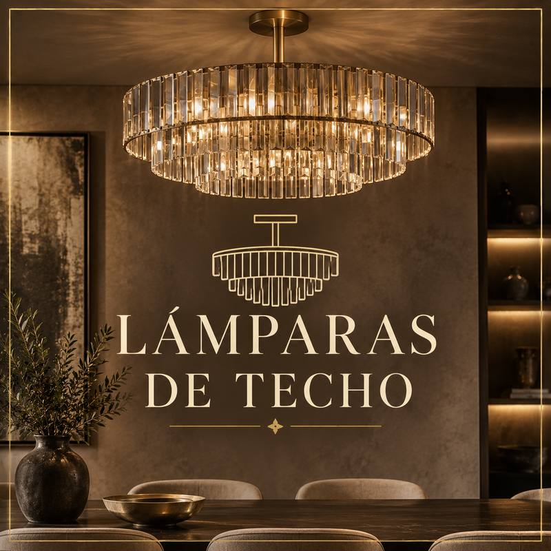 LAMPARAS DE TECHO