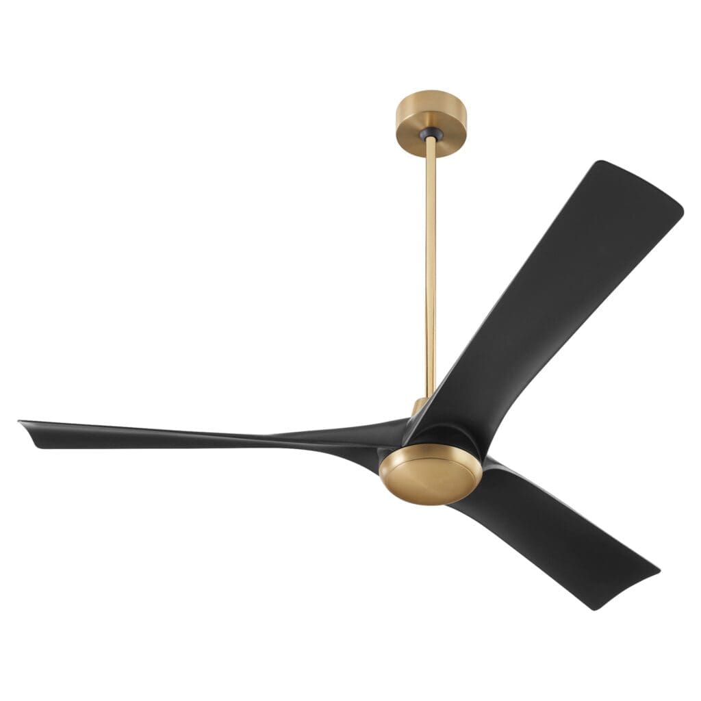 ABANICO DE TECHO NEGRO PARA INTERIOR HUMEDO