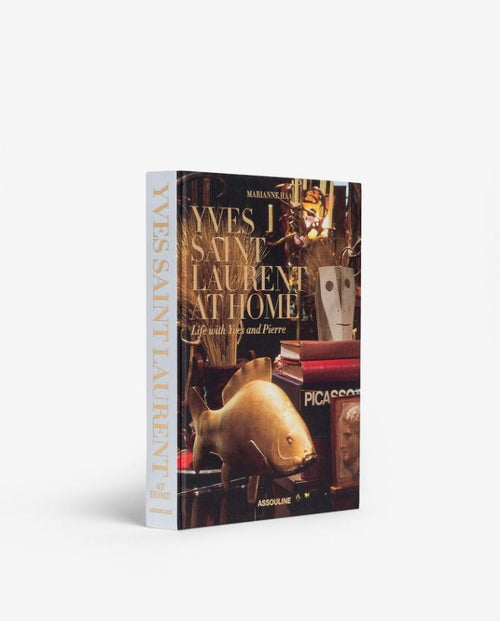 LIBRO YVES SAINT LAURENT AT HOME