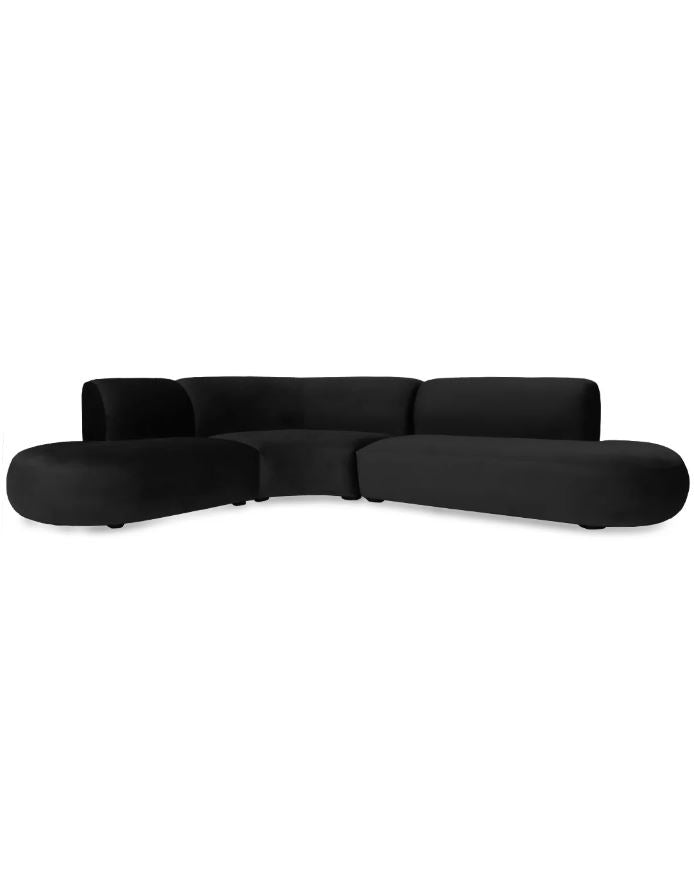 SECCIONAL ZEPH BLACK