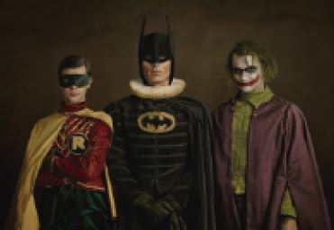 BATMAN, ROBIN Y JOKER
