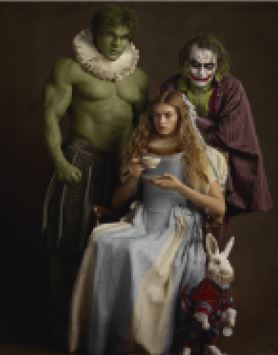 HULK, JOKER Y ALICIA