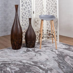 TAPETE AYDA GRIS PLATA