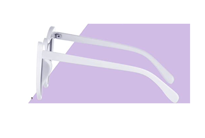 HEART WHITE SUNGLASSES