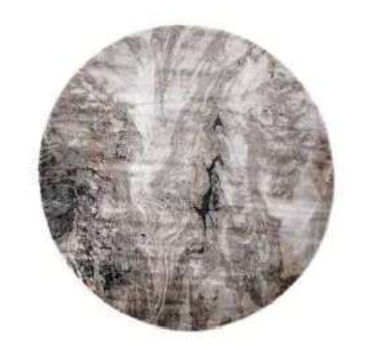 TAPETE HADIM GRIS GRIS ORO