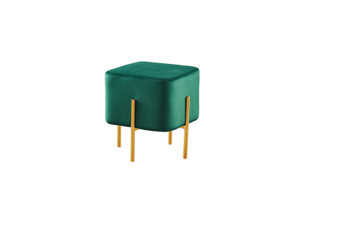 TABURETE SAMIR VELVET VERDE