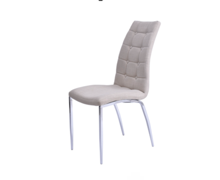 SILLA LOOK BEIGE TELA