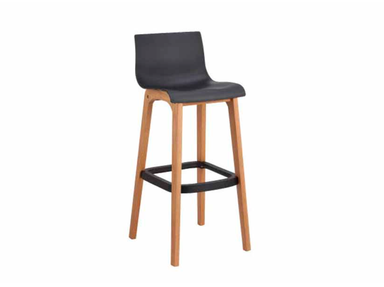 BANCO GUSTAVO PVC NEGRO
