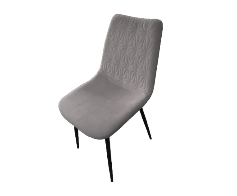 SILLA NALA VELVET GRIS DISEÑO