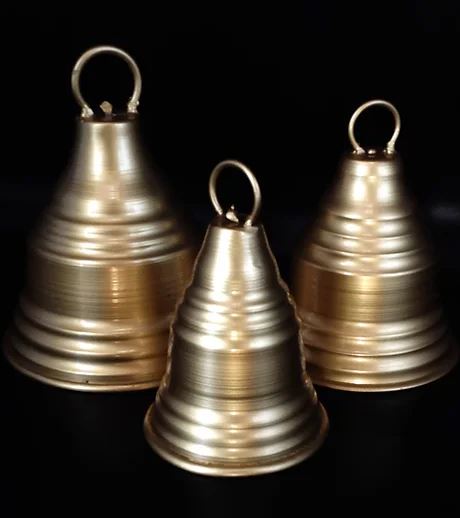 JUEGO 3 CAMPANITAS ORO
