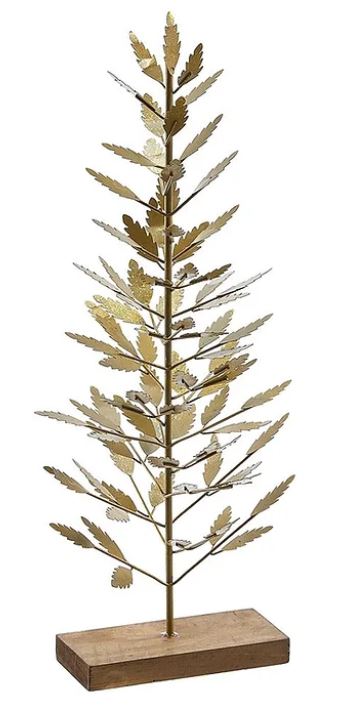 ARBOL HOJAS METAL