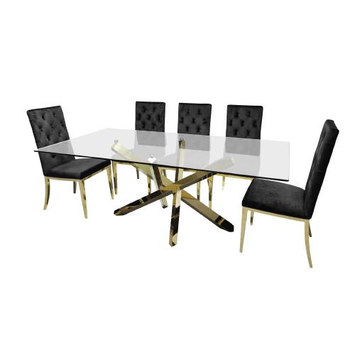 MESA DE COMEDOR GALAXIA GOLD