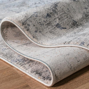 TAPETE HADIM GRIS ORO CREMA