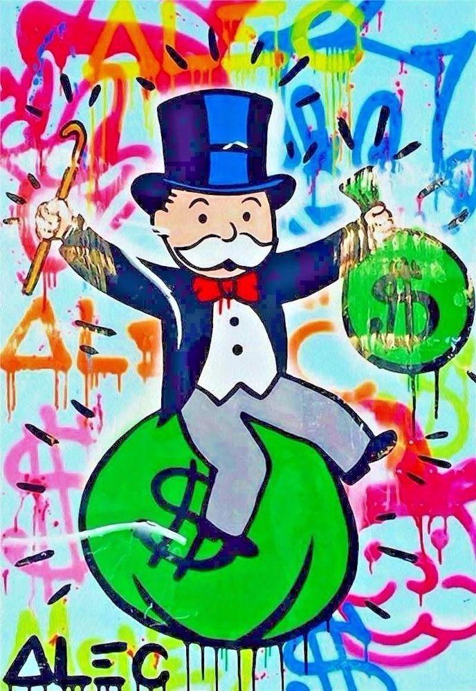 MONOPOLY BILLS BAG