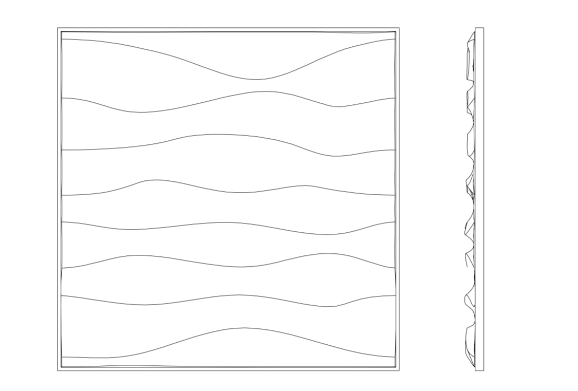 PANEL 3D OLAS