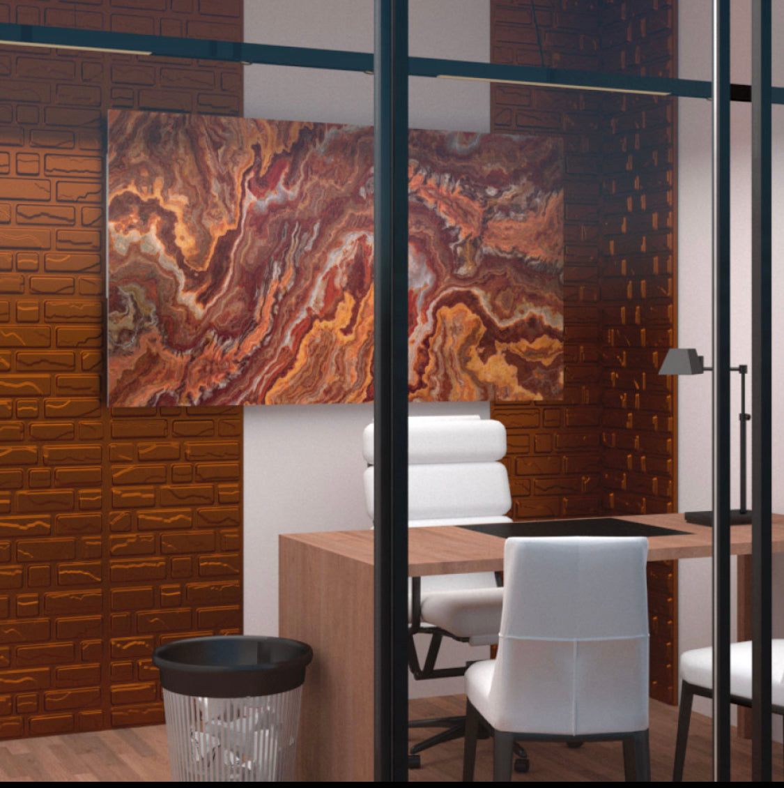 PANEL 3D LADRILLO