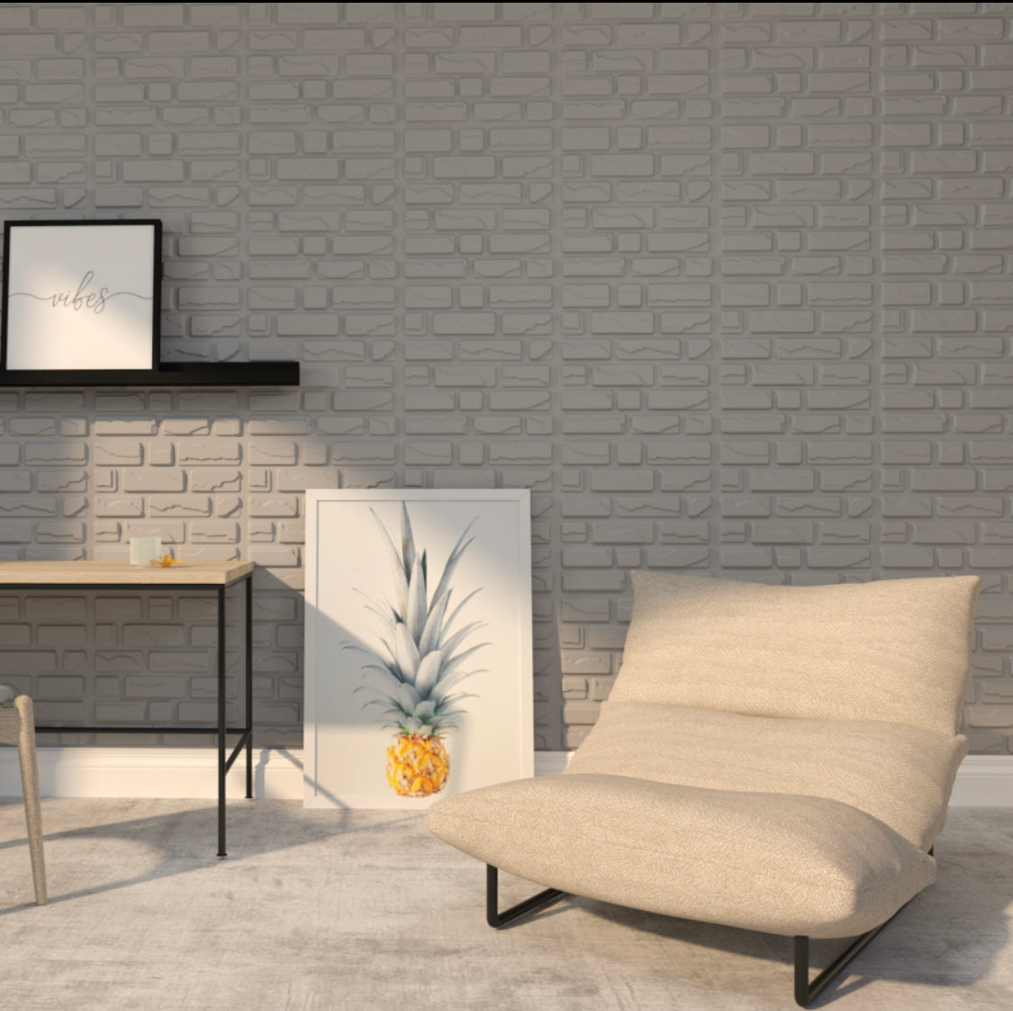 PANEL 3D LADRILLO