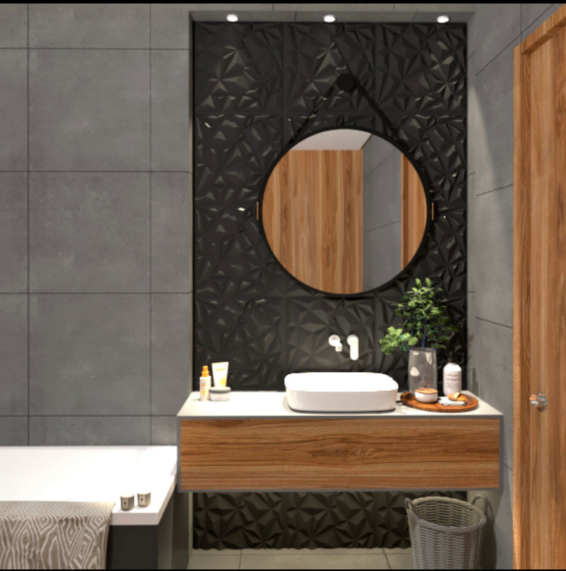 PANEL 3D CUARZO