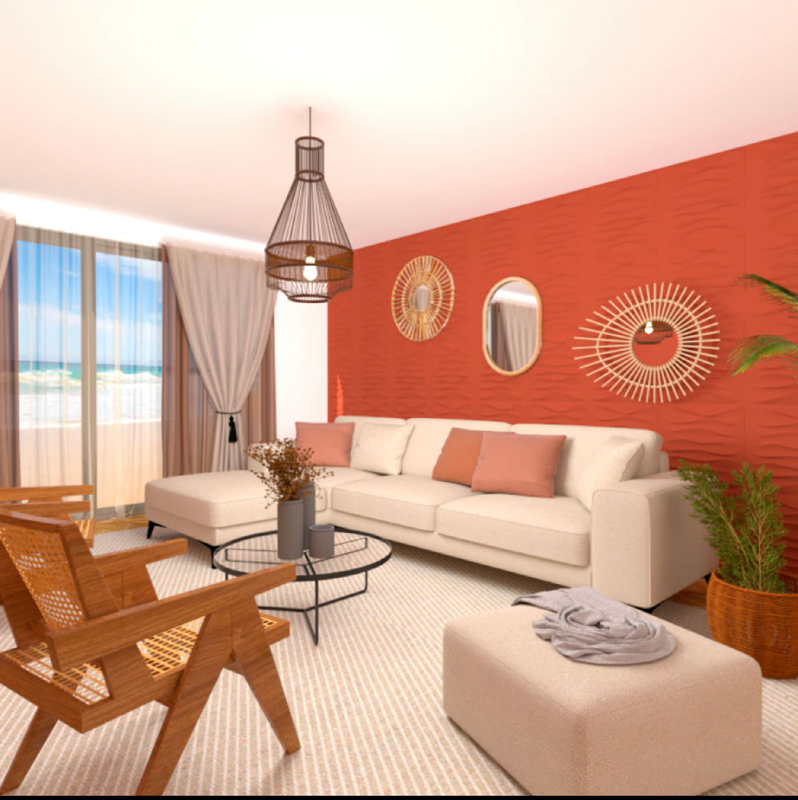 PANEL 3D OLAS