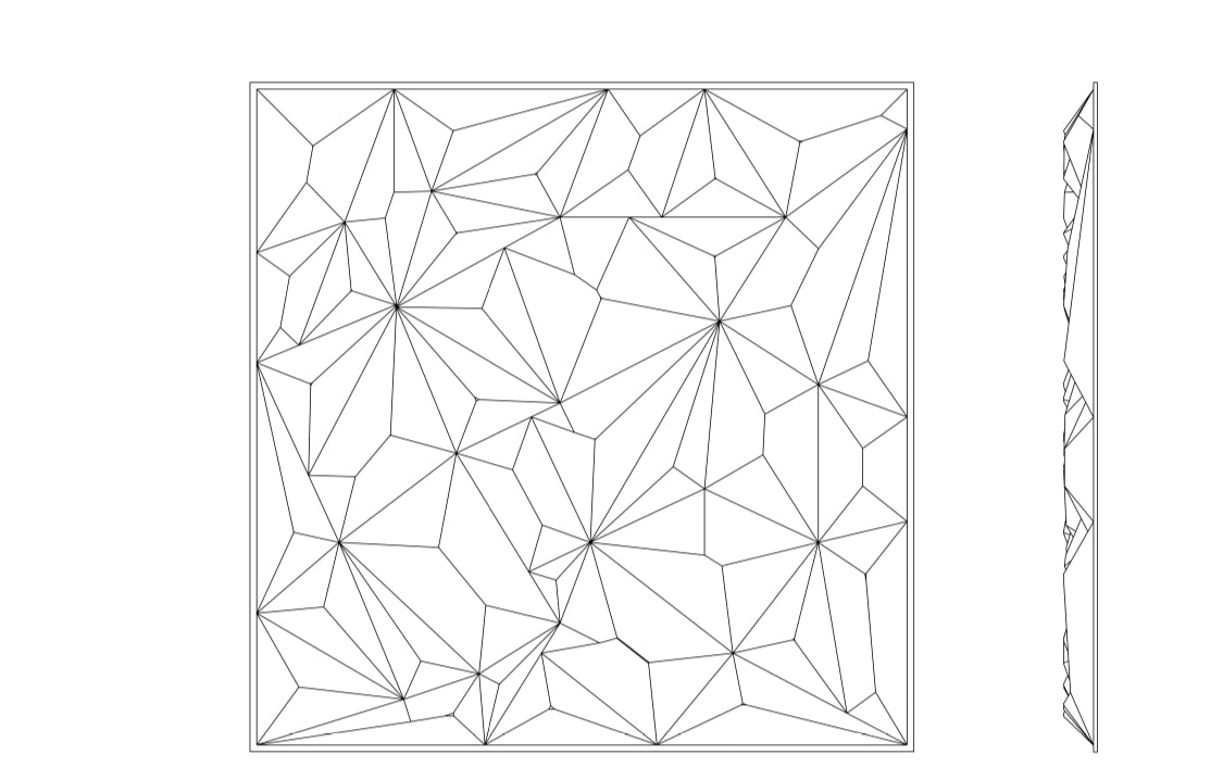 PANEL 3D CUARZO
