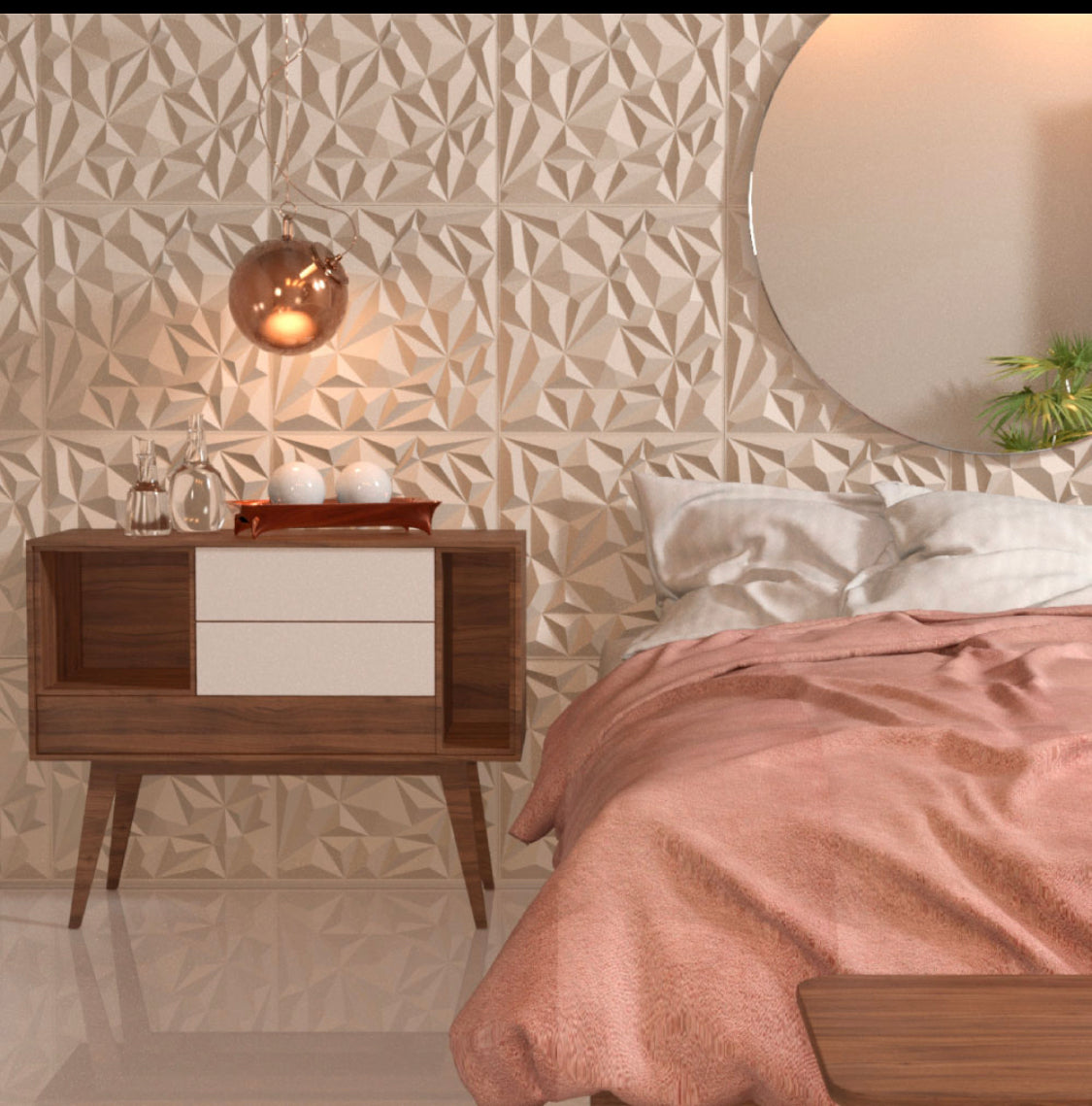 PANEL 3D CUARZO